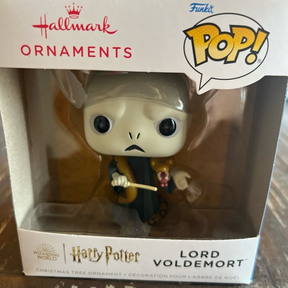 Hallmark Funko Pop Wizarding Harry Potter Lord Voldemort Christmas Ornament New - Picture 3 of 4